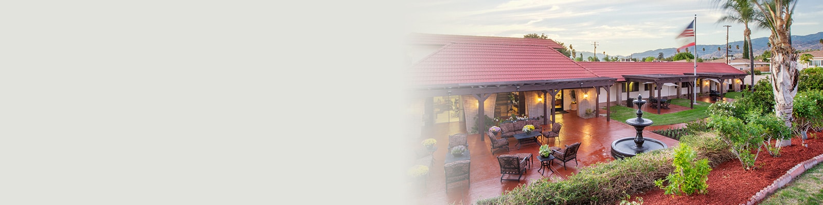 Front of Highland Palms facility